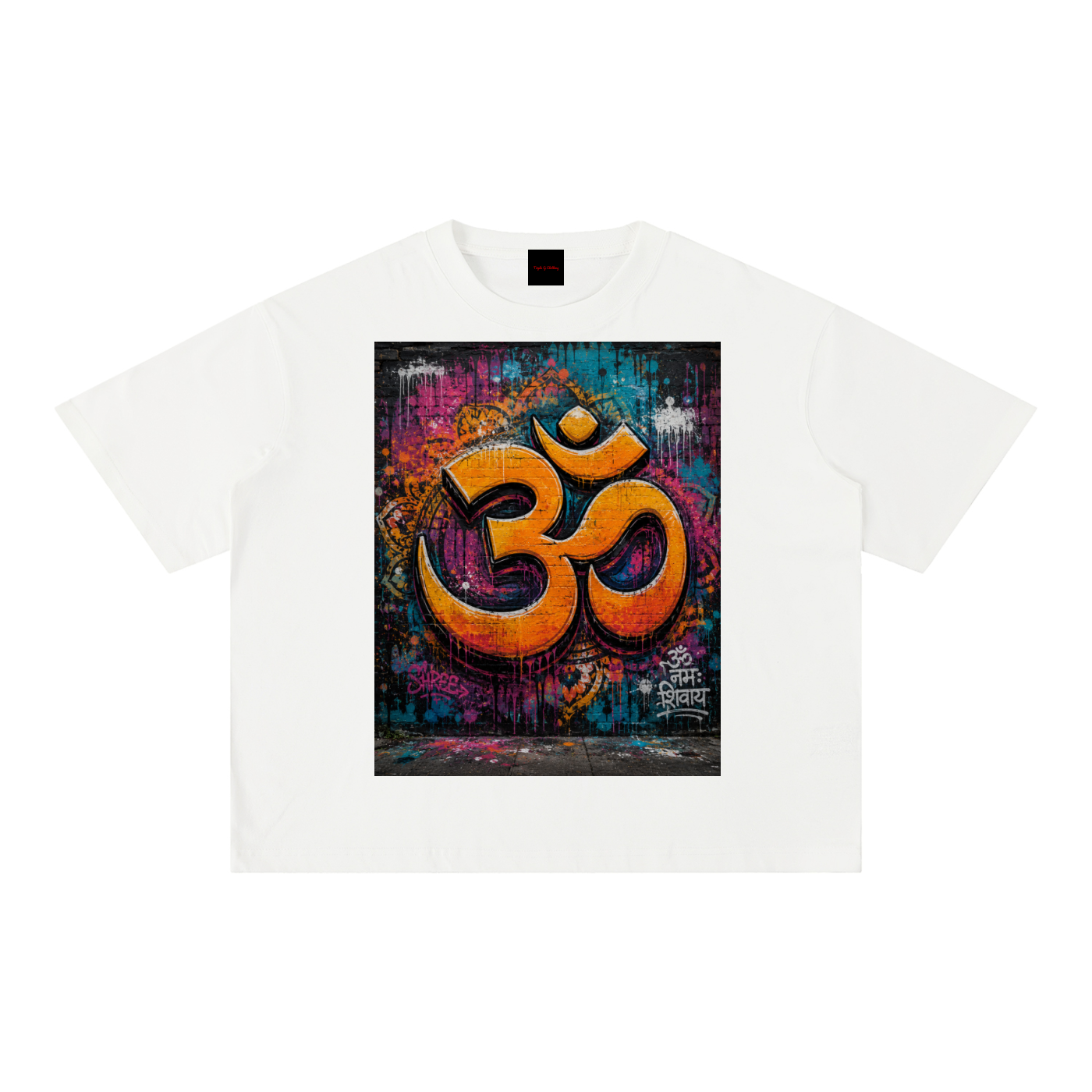 Mineral Wash Boxy Cotton T-Shirt