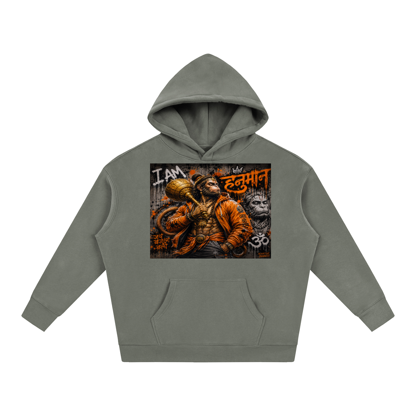 Oversize Fleeced Hoodie