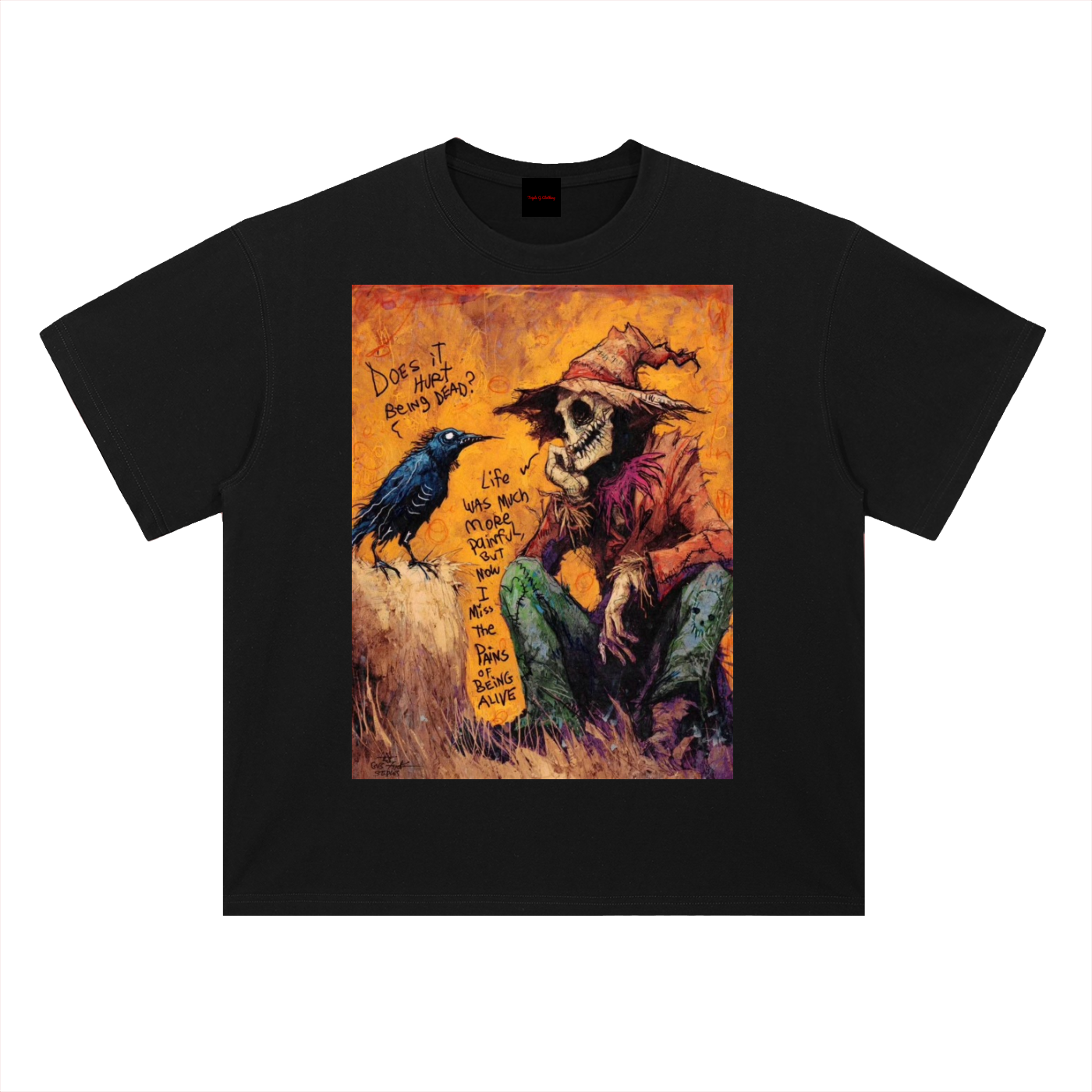 Heavyweight Drop Shoulder Cotton T-Shirt