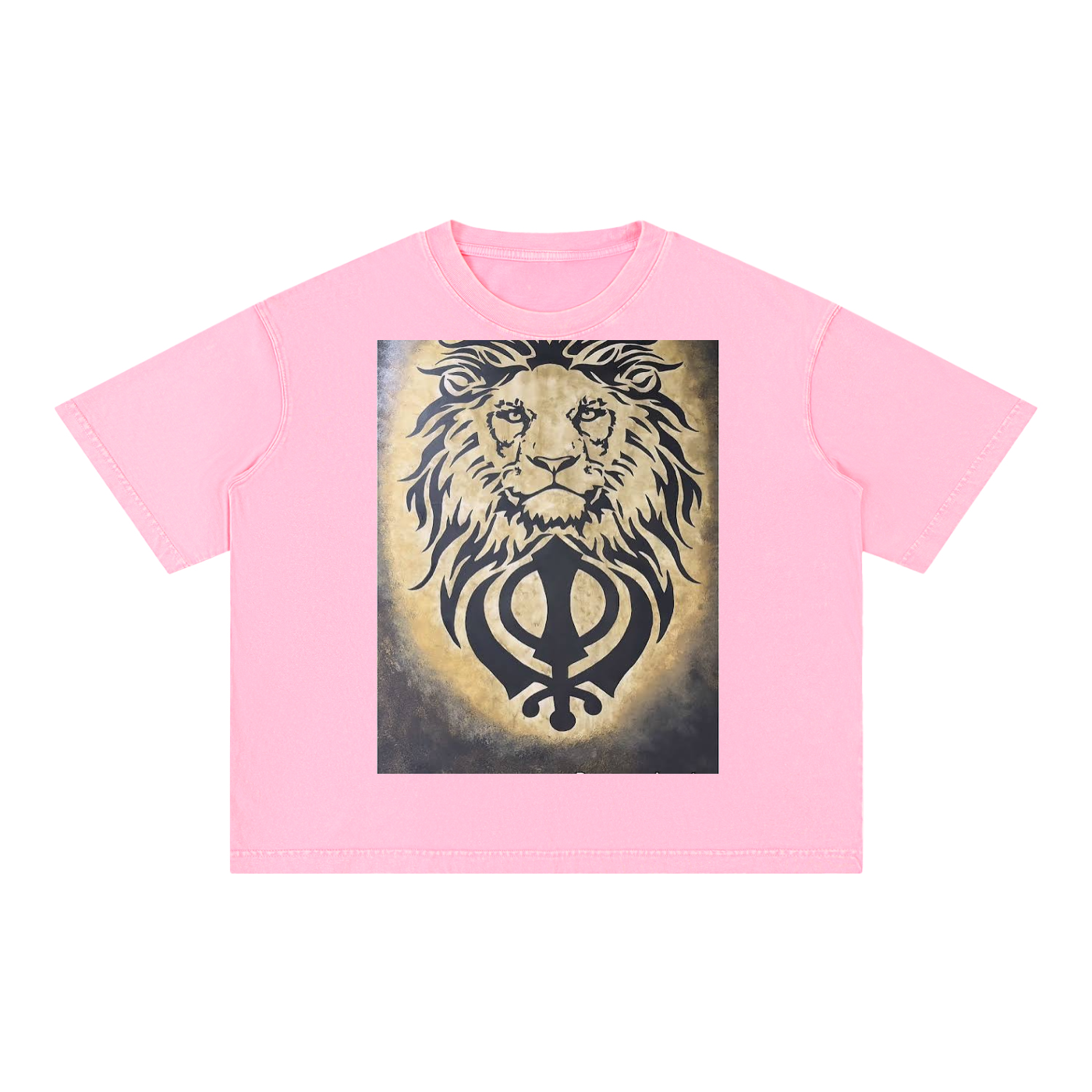 Mineral Wash Boxy Cotton T-Shirt