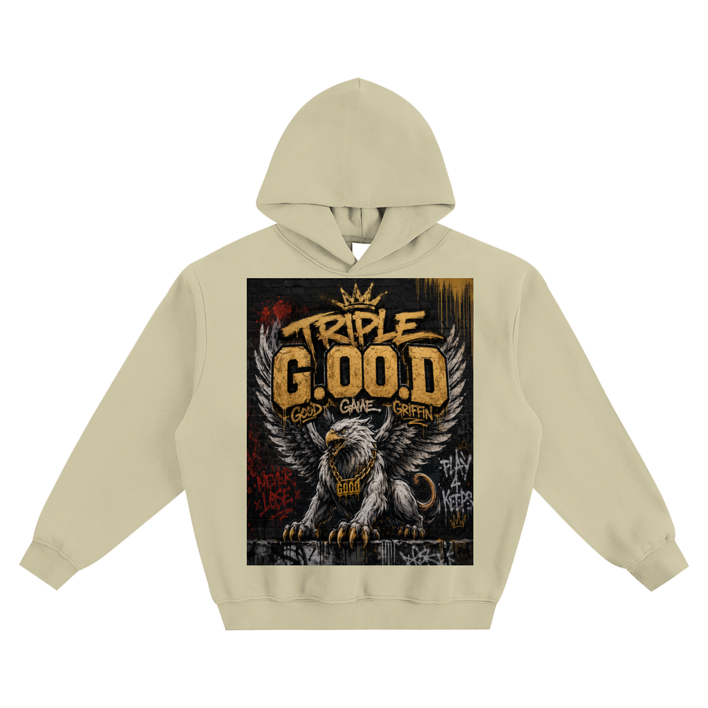 Fleeced Boxy Hoodie