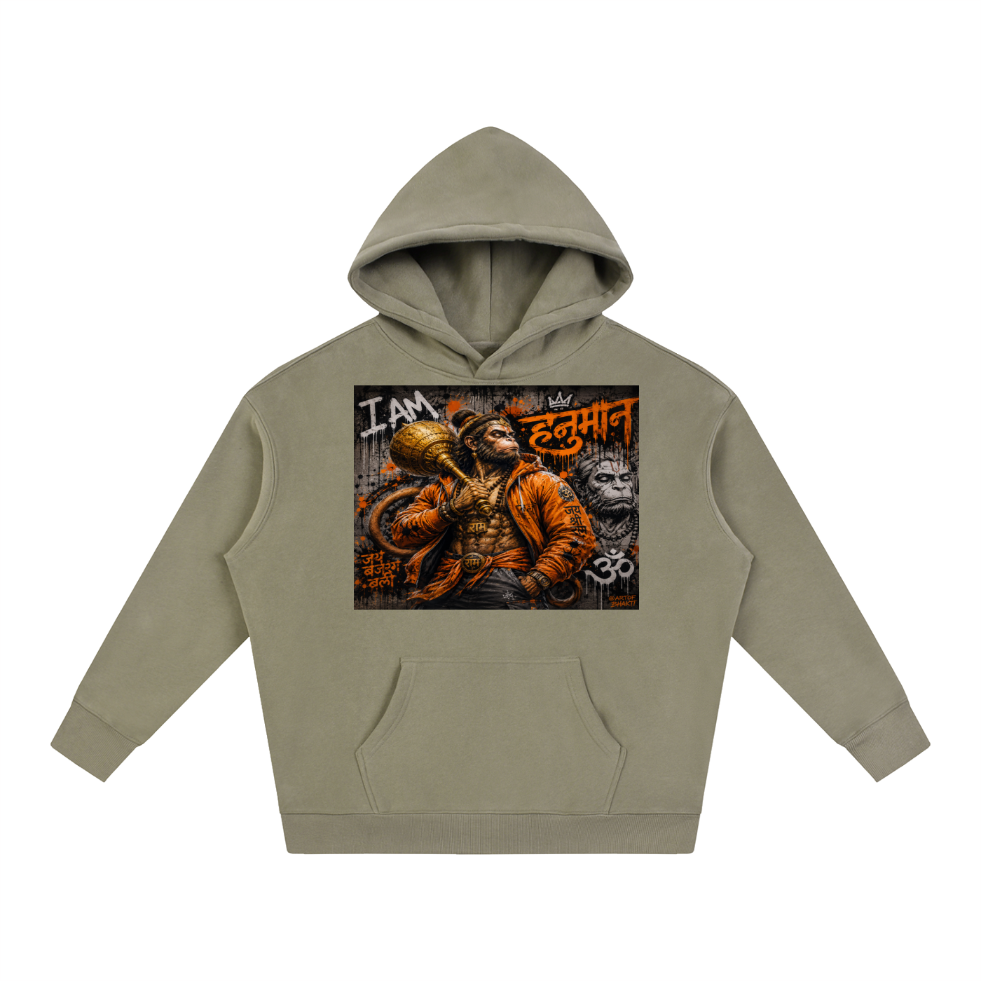 Oversize Fleeced Hoodie