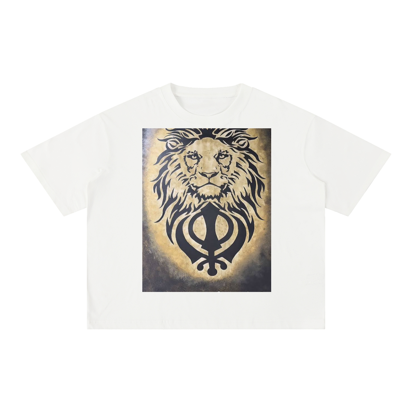 Mineral Wash Boxy Cotton T-Shirt