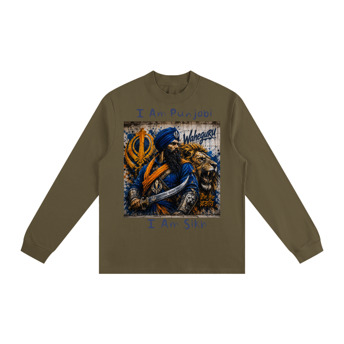 Essential Non-Shrink Mock Neck Sweatshirt
