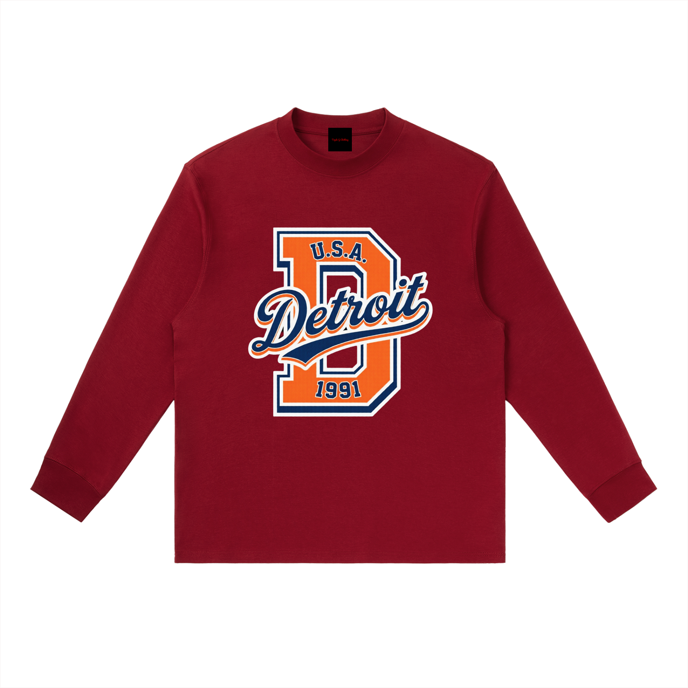 Essential Crewneck Long-Sleeve T-Shirt