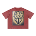 Mineral Wash Boxy Cotton T-Shirt